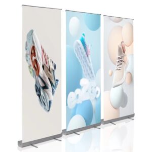 Roll up banner Stand