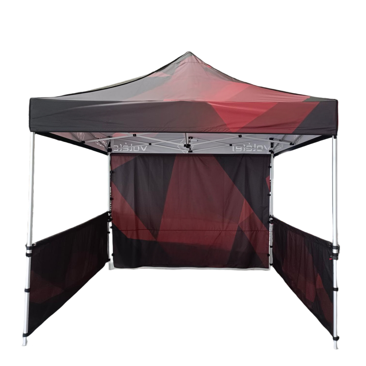 In Stock 3x3m Silver Aluminum Advertising Tent Frame Durable 40mm Hexagonal Foldable Exhibition Gazebo Frame for Trade Show